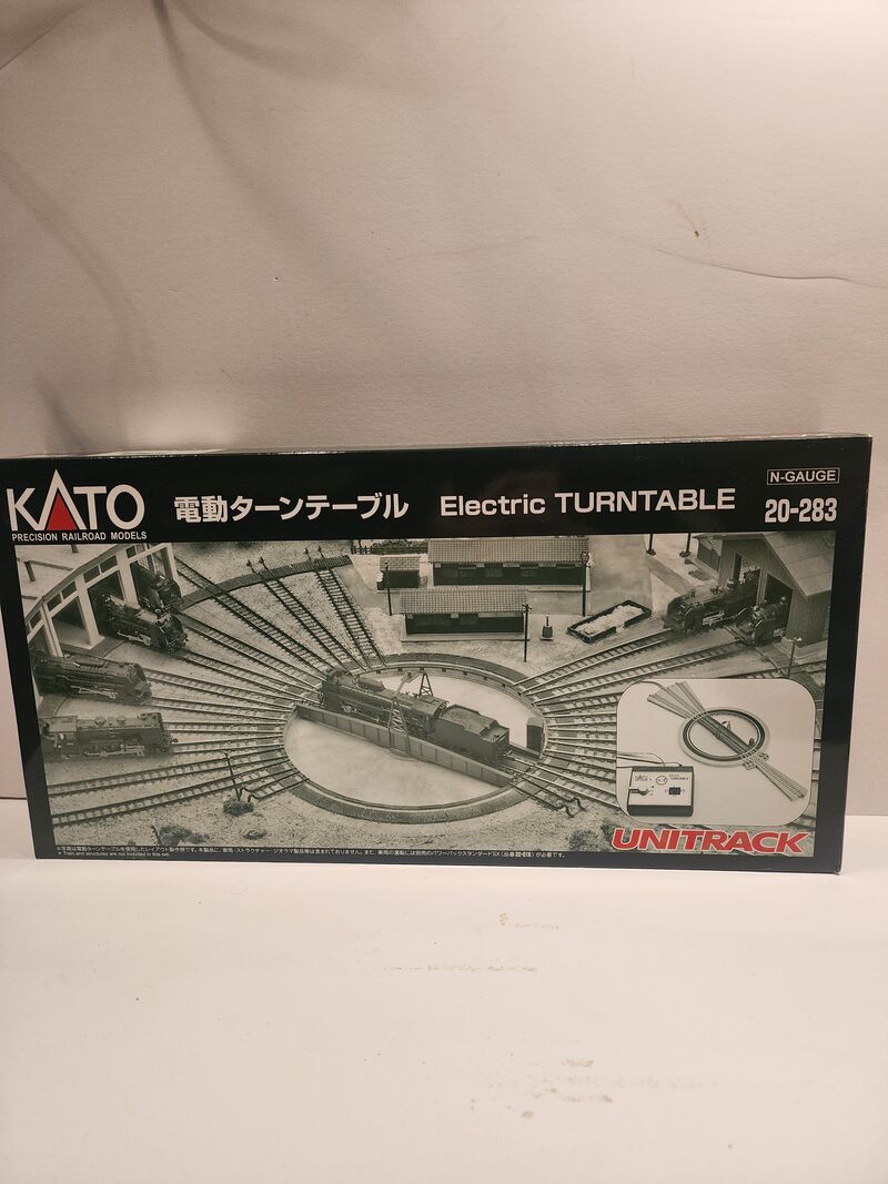 KATO Unitrack Electric Turntable 20-283 N Scale New in Box Sealed NIB
