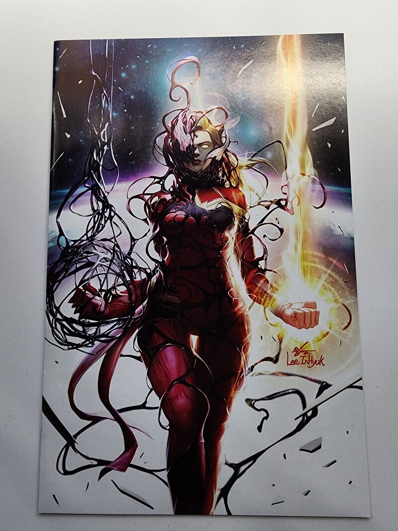 Captain Marvel #8 LGY #142 Lee Inhyuk Virgin Variant Unknown Comics Exclusive NM+