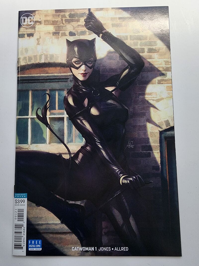 Catwoman #1 Artgerm Variant Cover DC Comics 2018 Key 1st Issue NM+