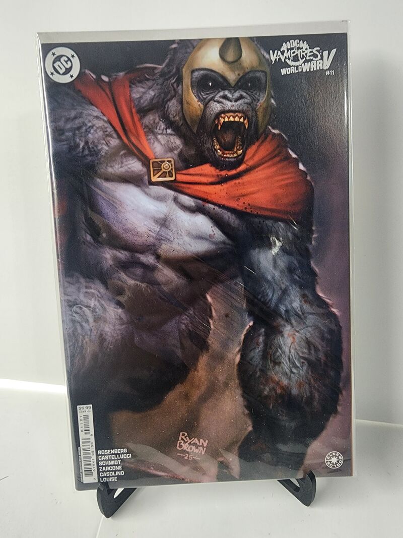DC vs. Vampires: World War V #11 Ryan Brown Gorilla Grodd Variant