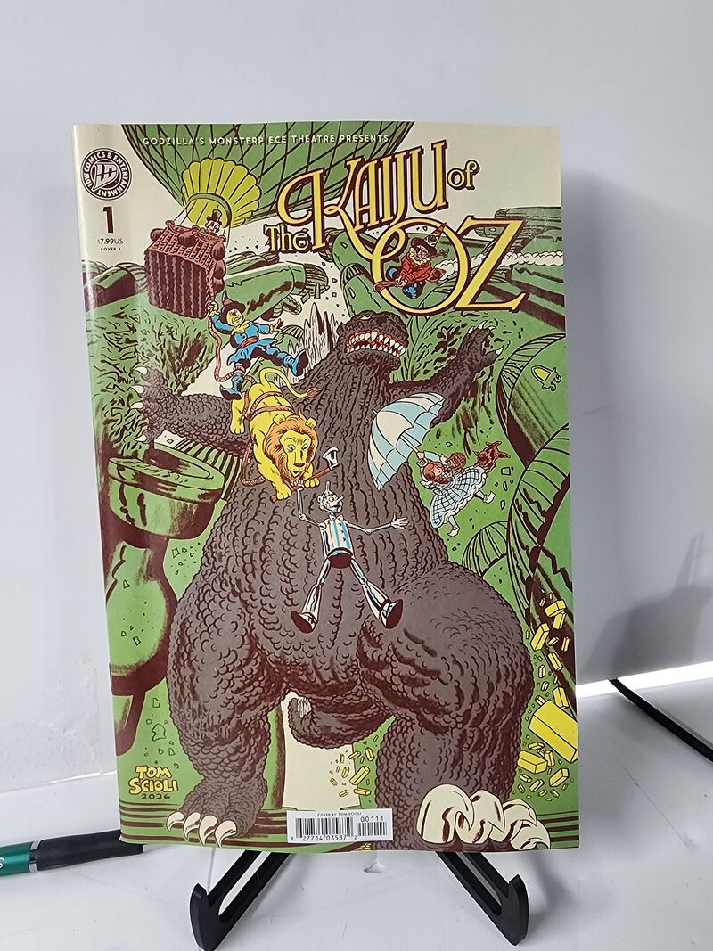 Godzilla's Monsterpiece Theatre Presents The Kaiju of Oz #1 Cover A Tom Scioli