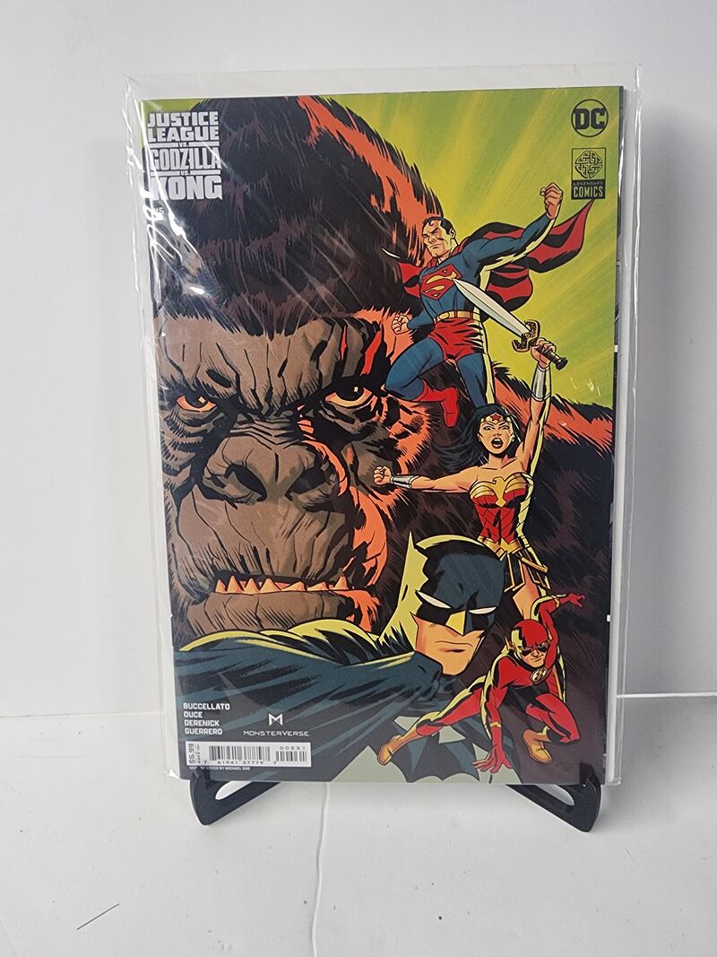 Justice League vs. Godzilla vs. Kong #5 – Michael Cho Cover C Variant