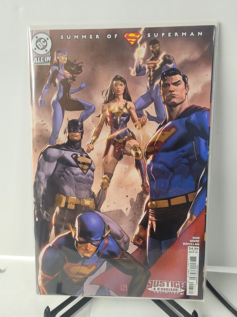 Main Title: Justice League Unlimited #7 Jorge Molina Summer of Superman Variant