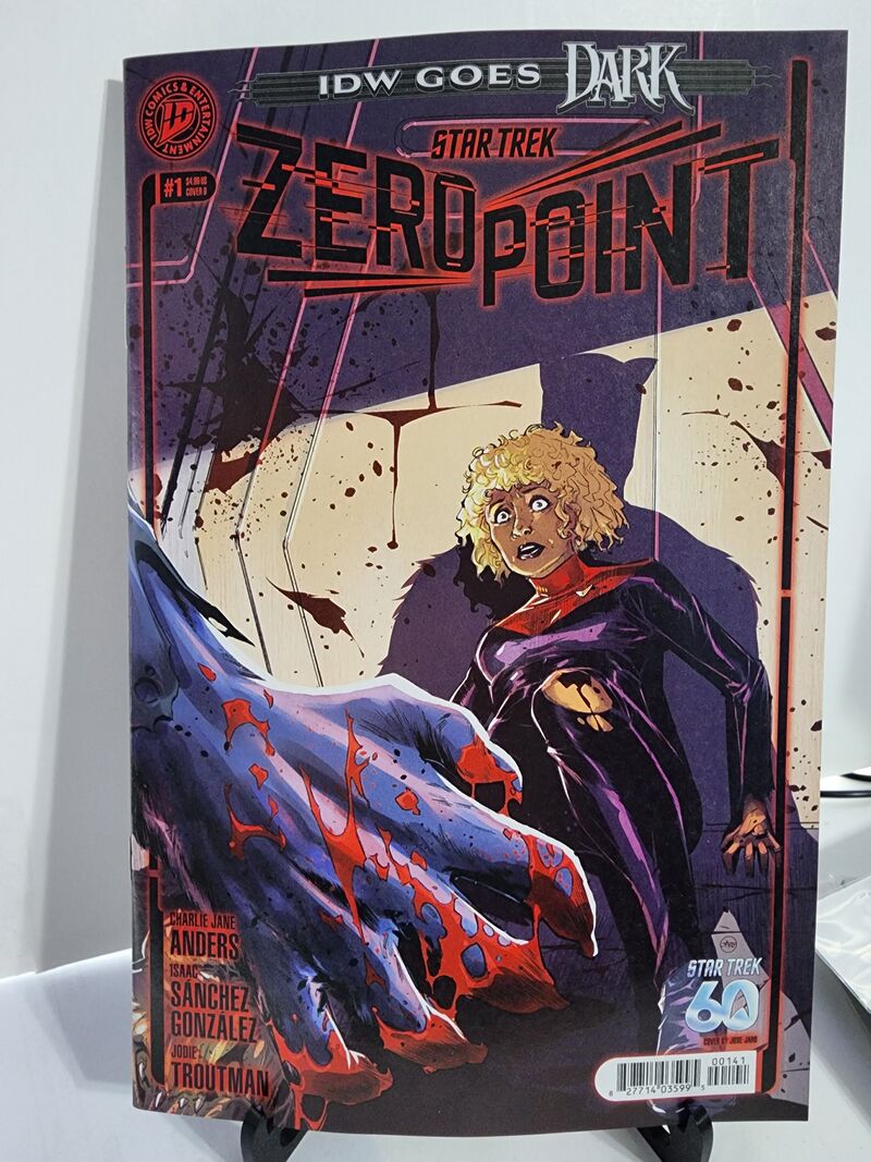 Star Trek: Zero Point #1 Jose Jaro IDW Goes Dark Variant
