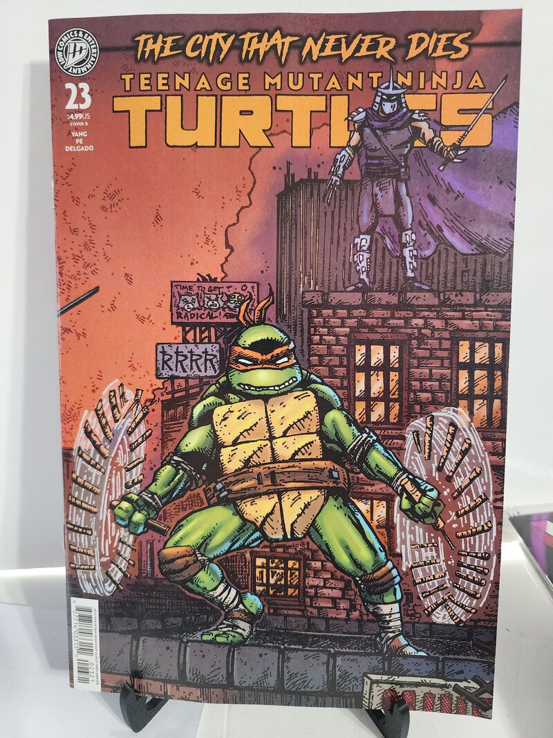 Teenage Mutant Ninja Turtles #23 Kevin Eastman & Ben Bishop Cover B