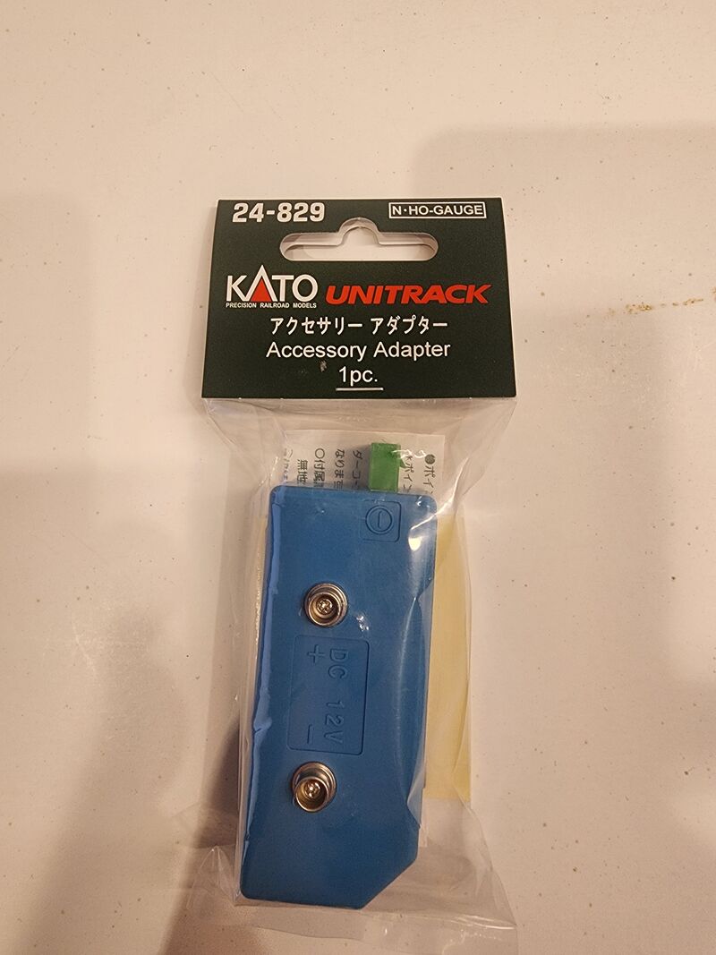 Unitrack Accessory Adapter 24-829 N HO Gauge New in Package
