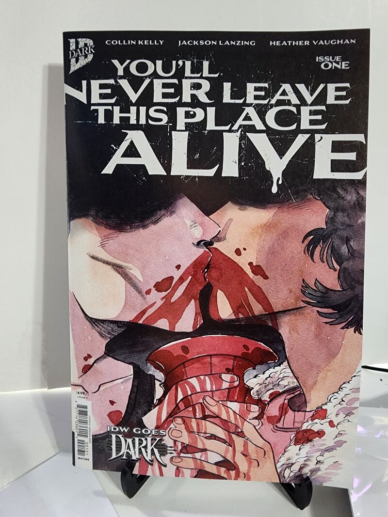 You'll Never Leave This Place Alive #1 Morgan Beem IDW Goes Dark Variant